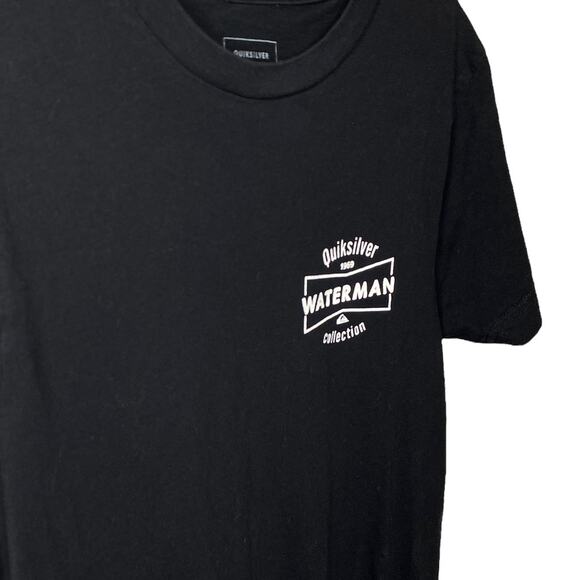 Quicksilver 1969 Waterman Collection Black T-Shirt Size Small - Picture 5 of 5